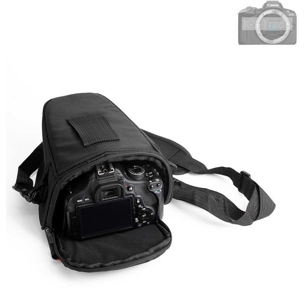 K-S-Trade Kameratasche für Canon EOS R50, Kameratasche Fototasche Schultertasche Umhängetasche Colt von K-S-Trade