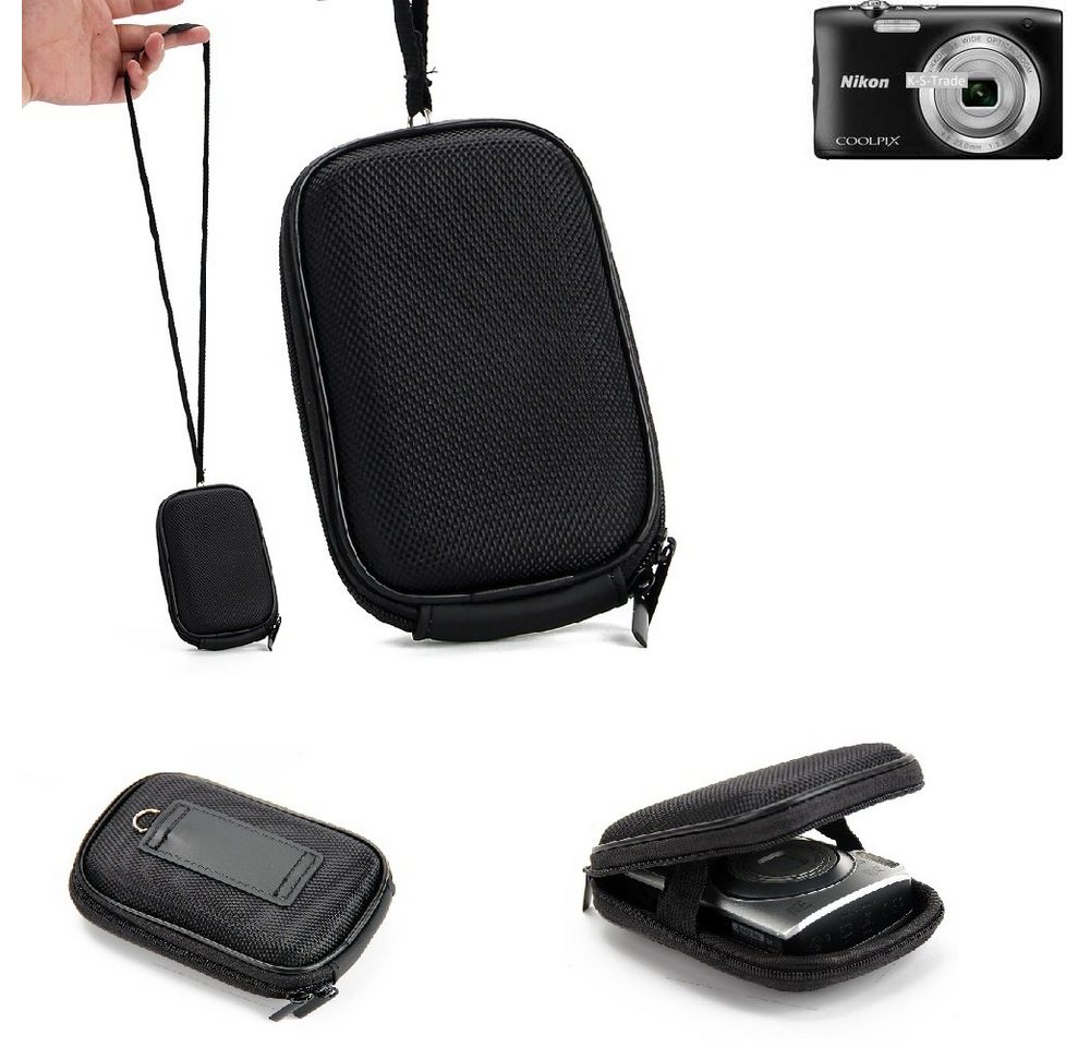 K-S-Trade Kameratasche für Nikon Coolpix S2900, Hardcase Kamera-Tasche Foto-Tasche Kompaktkamera Gürteltasche Case von K-S-Trade