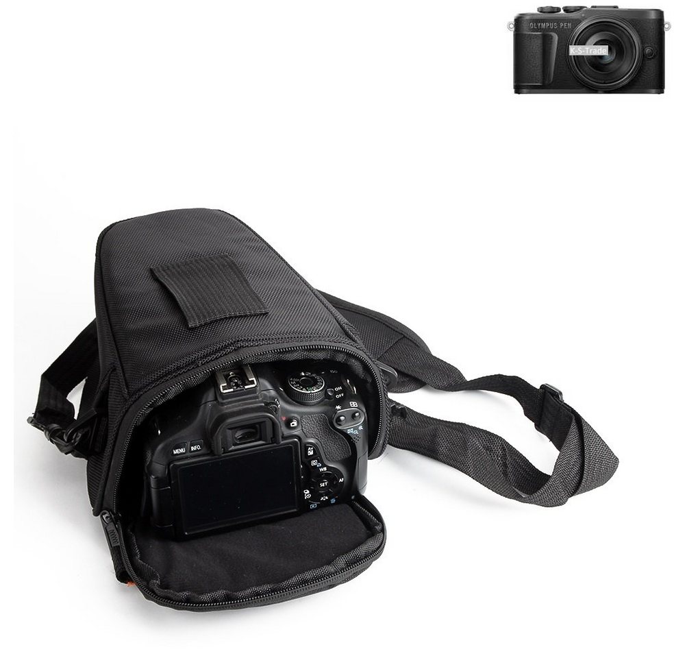 K-S-Trade Kameratasche für Olympus PEN E-PL10, Kameratasche Fototasche Schultertasche Umhängetasche Colt von K-S-Trade