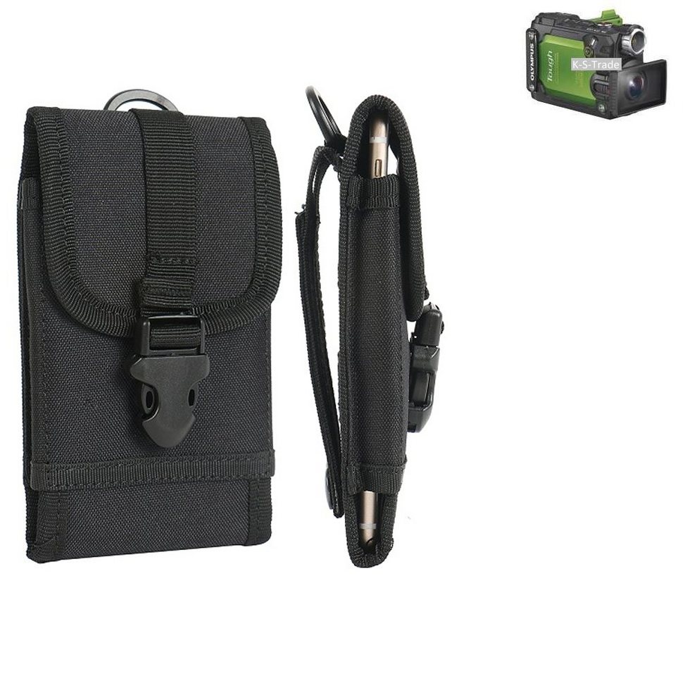 K-S-Trade Kameratasche für Olympus Stylus TG-Tracker, Kameratasche Gürteltasche Outdoor Gürtel Tasche Kompaktkamera von K-S-Trade