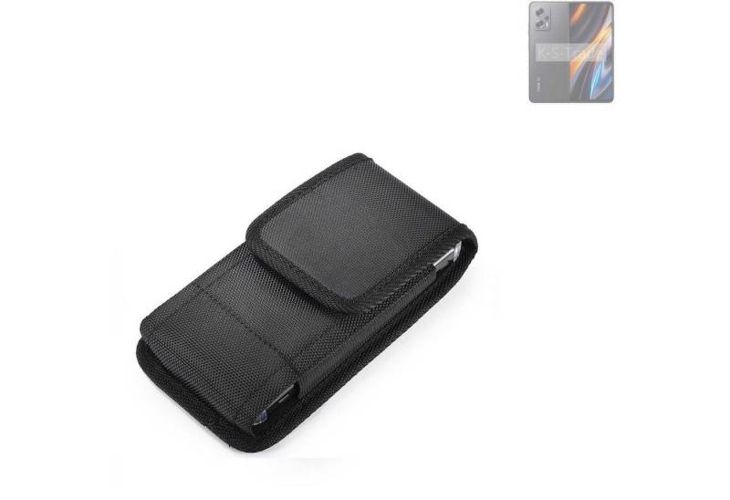 K-S-Trade Kameratasche für POCO X4 GT, Holster Gürteltasche Holster Gürtel Tasche wasserabweisend Handy von K-S-Trade