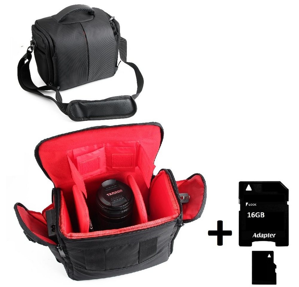 K-S-Trade Kameratasche für Panasonic Lumix DC-S5, Kameratasche Fototasche Umhängetasche Schultertasche Zubehör von K-S-Trade