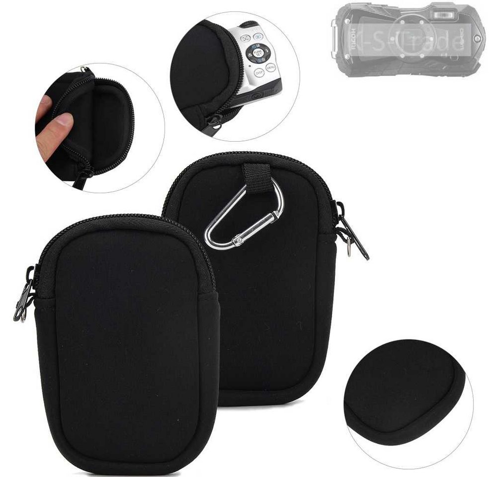 K-S-Trade Kameratasche für Ricoh WG-80, Kameratasche Schutz-Hülle Kompaktkamera Tasche Travelbag sleeve von K-S-Trade