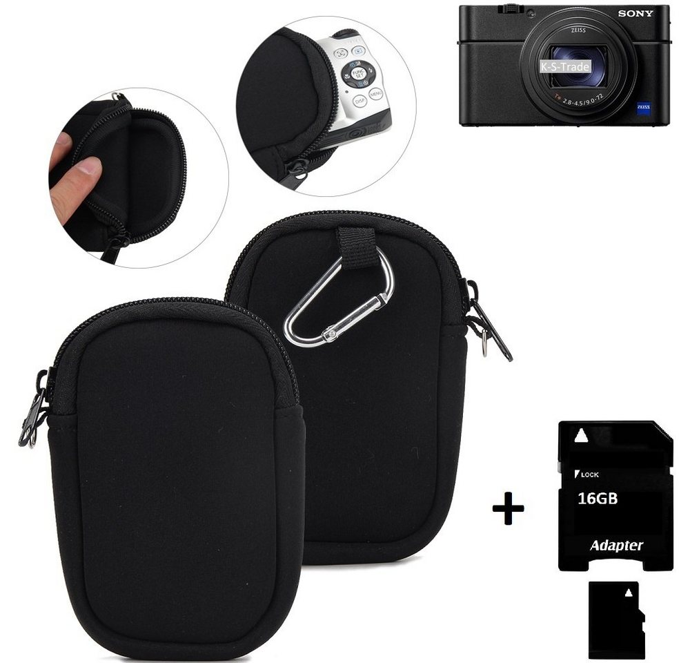 K-S-Trade Kameratasche für Sony Cyber-shot DSC-RX100 VII, Kameratasche Schutz Hülle Kompaktkamera Tasche Travelbag sleeve von K-S-Trade