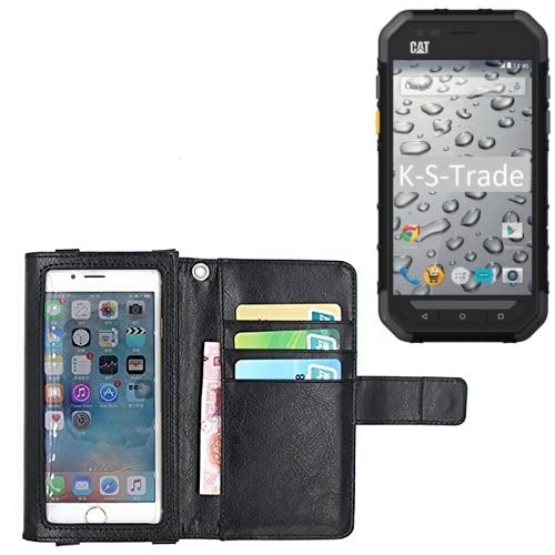 K-S-Trade Qualitativ & Innovativ Handy Hülle Schutz Hülle Für Caterpillar Cat S30 Case Mit Displayschutz/Schutzfolie Flip Cover Wallet Case Etui K-S-Trade Qualitativ & Innovativ Handy Hülle Schutz Hülle Für Caterpillar Cat S30 Case Mit Displayschutz/Schutzfolie Flip Cover Wallet Case Etui von K-S-Trade