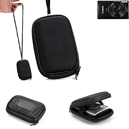 K-S-Trade Qualitativ & Innovativ Hardcase Kamera-Tasche Foto-Tasche Für Canon IXUS 190 Für Kompaktkamera Gürteltasche Case Schutz-Hülle von K-S-Trade