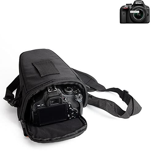 K-S-Trade Qualitativ & Innovativ Kameratasche Fototasche Schultertasche Umhängetasche Für Nikon D3300 Colt Für Systemkameras Schutzhülle Bag von K-S-Trade