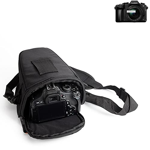 K-S-Trade Qualitativ & Innovativ Kameratasche Fototasche Schultertasche Umhängetasche Für Panasonic Lumix DMC-G81 Colt Für Systemkameras von K-S-Trade