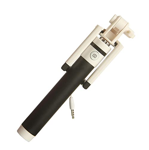 K-S-Trade Qualitativ & Innovativ Selfie Stick Für Xiaomi Redmi Note 11 Pro Selfiestick Kabelgebunden Monopod Mit Kabel Stab Stange Selfportrait von K-S-Trade