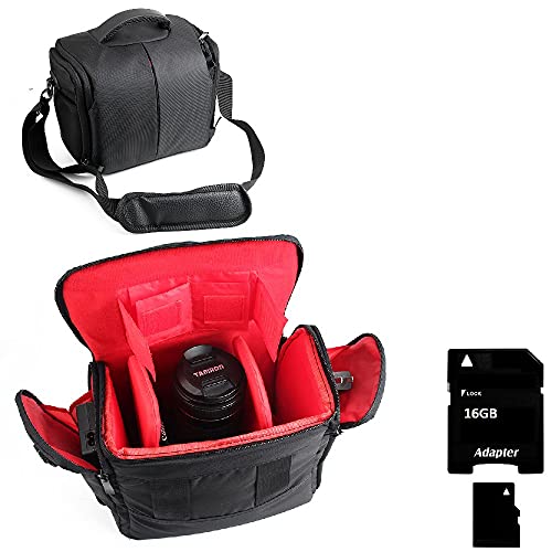 Qualitativ & Innovativ: Für Nikon Coolpix P1000 Kameratasche Fototasche Umhängetasche Schultertasche Zubehör Tasche Mit Zusatzfächern, Regenschutz Qualitativ & Innovativ: Für Nikon Coolpix P1000 Kameratasche Fototasche Umhängetasche Schultertasche Zubehör Tasche Mit Zusatzfächern, Regenschutz von K-S-Trade