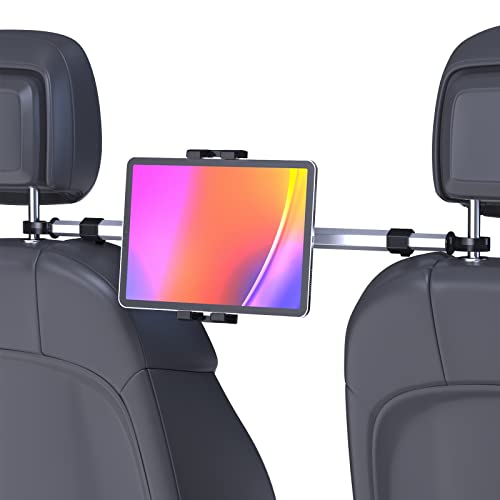 K TOMOTO Universelle KFZ-Kopfstützen-Tablet-Halterung, 360 Grad drehbar, verstellbarer Rücksitzständer für freihändige Unterhaltung, kompatibel mit 11.9–31.8 cm (4.7, Handy, Samsung Galaxy und mehr von K TOMOTO