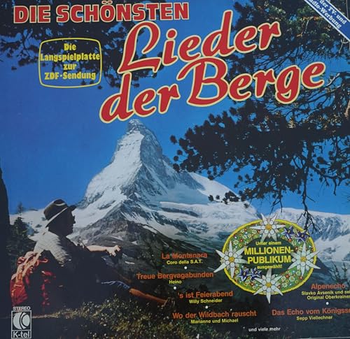 Die Schönsten Lieder Der Berge [Vinyl LP] von K-Tel