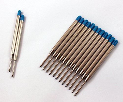 100 Stück Kugelschreiberminen 10cm Blau -K&B Vertrieb- Kuliminen Großraumminen Ersatzminen 699 von K&B Vertrieb