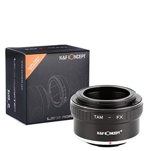 K&F Concept® Tamron-FX Adapter Ring,Objektivadapter,Fuji Adapter,Objektiv Adapterring für Tamron Adaptall II Objektiv auf Fuji X-Pro1, X-E1, X-M1, X-A1, X-E2, X-T1 von K&F Concept
