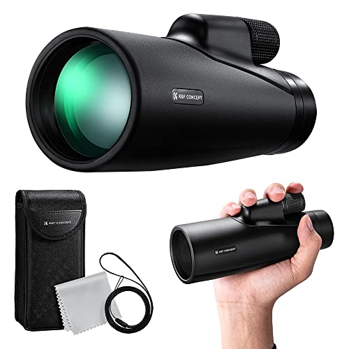 K&F Concept 12 * 50 Monokular Teleskop HD Handy Fernrohr,BAK4 Prisma Monokular für Vogelbeobachtung Jagd Wandern Sternenbeobachtung und Sportveranstaltungen K&F Concept 12 * 50 Monokular Teleskop HD Handy Fernrohr,BAK4 Prisma Monokular für Vogelbeobachtung Jagd Wandern Sternenbeobachtung und Sportveranstaltungen von K&F Concept