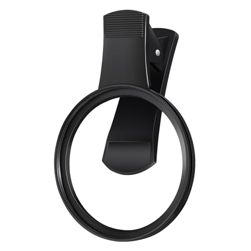 K&F Concept 67mm Filter Adapter, schnelle Installation Objektivclip, Clip für iPhone Samsung, Filterhalterung für Handys, Handy Filterhalterung Filter Nicht enthalten von K&F Concept