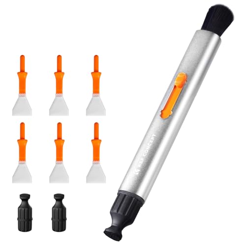 K&F Concept 9 in 1 Reinigung Stift丨Cleaning Pen Set, Reinigung Set mit Reinigungspinsel, 2*Carbonspitze, 6*APS-C Cleaning Swab für DSLR Kamera, Objektive, Handy, Laptop, AR Glasses, Vr Brille K&F Concept 9 in 1 Reinigung Stift丨Cleaning Pen Set, Reinigung Set mit Reinigungspinsel, 2*Carbonspitze, 6*APS-C Cleaning Swab für DSLR Kamera, Objektive, Handy, Laptop, AR Glasses, Vr Brille von K&F Concept