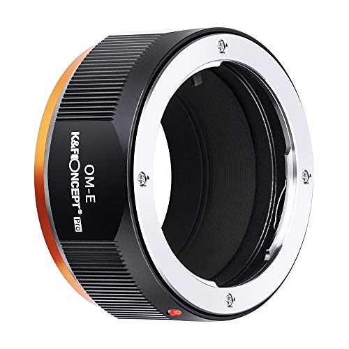 K&F Concept Adapterring, kompatibel mit Olympus Om-Objektiven auf Sony E Kameras von K&F Concept
