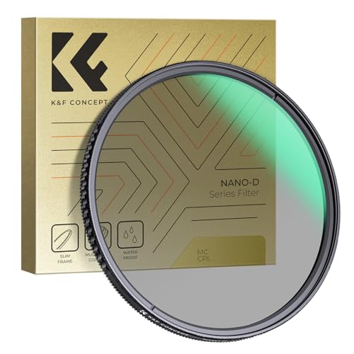 K&F Concept D-Serie 52mm Slim Zirkularer Polfilter Polarisationsfilter CPL Filter Cirkular Polfilter von K&F Concept