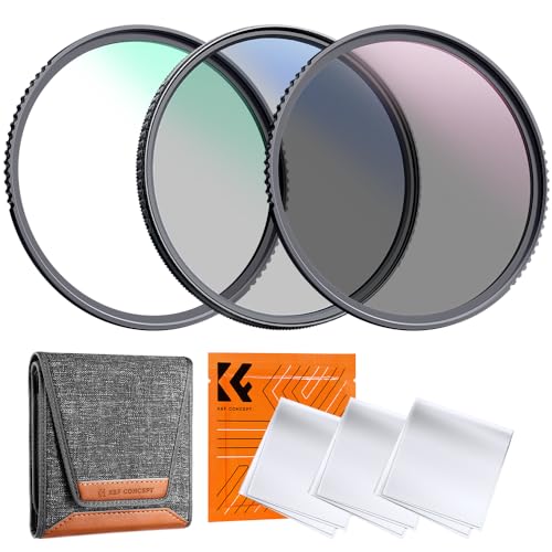 K&F Concept Filter Set K-Serie 37mm Filter Kit MC UV Filter+ Polfilter (CPL)+Neutral Dichte Graufilter(ND4) von K&F Concept