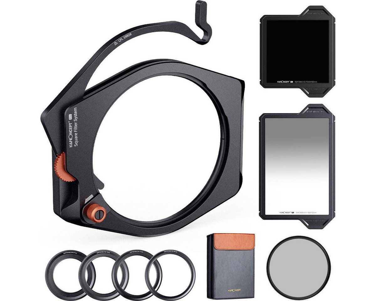 K&F Concept Filterkit Square X-PRO: Holder CPL ND1000 GND Objektivzubehör K&F Concept Filterkit Square X-PRO: Holder CPL ND1000 GND Objektivzubehör von K&F Concept