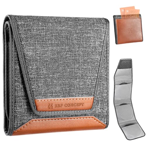 K&F Concept Filtertasche mit 3 Taschen, für 67-82mm Digitalkamera-/Camcorderfilter K&F Concept Filtertasche mit 3 Taschen, für 67-82mm Digitalkamera-/Camcorderfilter von K&F Concept
