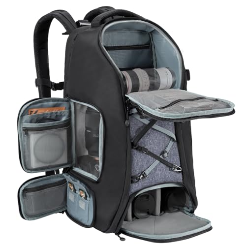 K&F Concept Fotorucksack Groß Kamerarucksack 30L Wasserdicht Camera Backpack mit Regenschutz für DSLR SLR Spiegelreflexkameras Stative 16 Zoll Laptop K&F Concept Fotorucksack Groß Kamerarucksack 30L Wasserdicht Camera Backpack mit Regenschutz für DSLR SLR Spiegelreflexkameras Stative 16 Zoll Laptop von K&F Concept