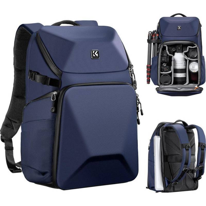 K&F Concept Fotorucksack Kamera Rucksack 20L blau von K&F Concept