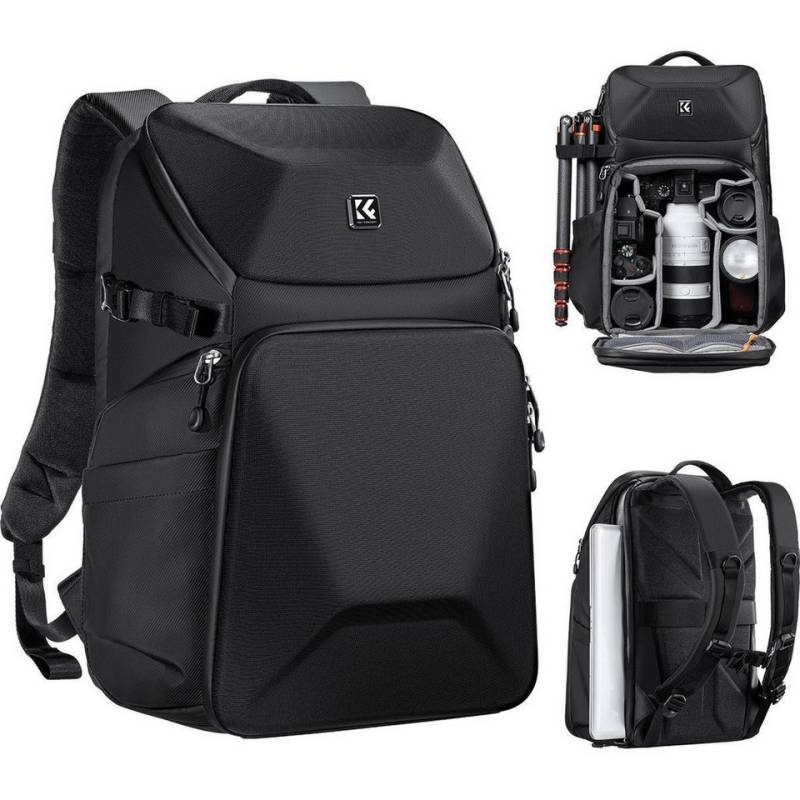 K&F Concept Fotorucksack Kamera Rucksack 20L schwarz von K&F Concept