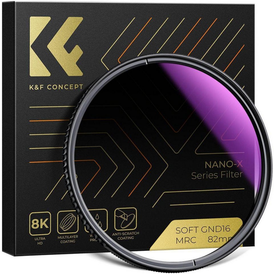 K&F Concept Graduated ND Filter Magnetic Nano X - 82mm Objektivzubehör K&F Concept Graduated ND Filter Magnetic Nano X - 82mm Objektivzubehör von K&F Concept