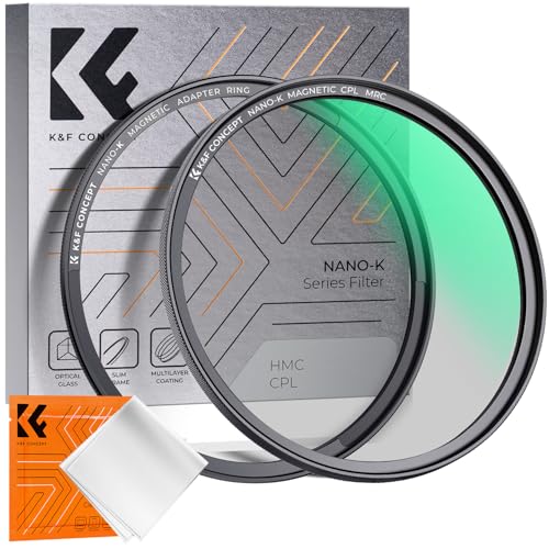 K&F Concept K-Serie 55mm Slim Zirkularer Polfilter Polarisationsfilter CPL Magnetischer Filter Cirkular Polfilter Optisches Glas & Aluminium für Foto-Kameraobjektive K&F Concept K-Serie 55mm Slim Zirkularer Polfilter Polarisationsfilter CPL Magnetischer Filter Cirkular Polfilter Optisches Glas & Aluminium für Foto-Kameraobjektive von K&F Concept