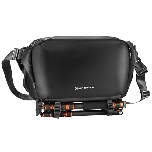 K&F Concept Kameratasche, Schultertasche, Kameratasche Groß Fototasche, Camera Bag für Fotografen, Kamera-Rechteck-Hülle Version kompatibel mit Canon/Nikon/Sony/DJI Mavic Drohnen-Rucksack, Große von K&F Concept