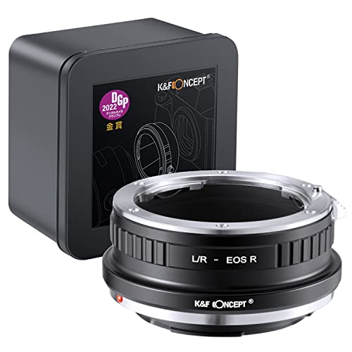 K&F Concept Lens Mount Adapter L/R-EOS R Manueller Fokus Kompatibel mit Leica R Objektiv zu Canon EOS R Mount Kameragehäuse K&F Concept Lens Mount Adapter L/R-EOS R Manueller Fokus Kompatibel mit Leica R Objektiv zu Canon EOS R Mount Kameragehäuse von K&F Concept