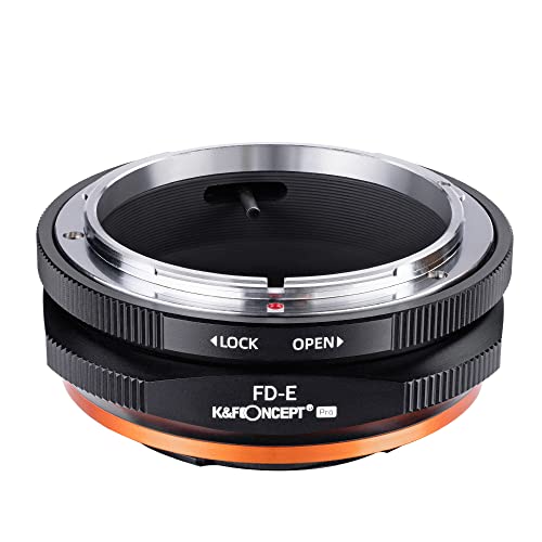 K&F Concept M13105 FD-NEX Hochpräziser Objektivadapter Canon FD Adapterring für Canon FD Objektiv auf Sony Alpha NEX E-Mount Kamera K&F Concept M13105 FD-NEX Hochpräziser Objektivadapter Canon FD Adapterring für Canon FD Objektiv auf Sony Alpha NEX E-Mount Kamera von K&F Concept