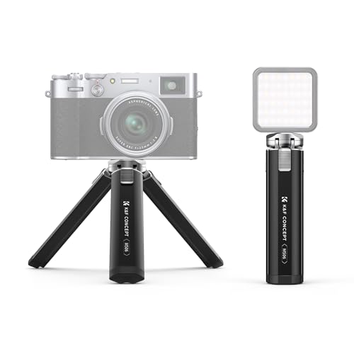 K&F Concept MS06 Tripod Kamera Stativ,Mini stativ mit 2-stufiger Höhenverstellung,Tischstativ mit 1/4 Zoll Schraube für GoPro Smartphone Webcam DSLR-Kamer,Maximale Tragfähigkeit 20kg K&F Concept MS06 Tripod Kamera Stativ,Mini stativ mit 2-stufiger Höhenverstellung,Tischstativ mit 1/4 Zoll Schraube für GoPro Smartphone Webcam DSLR-Kamer,Maximale Tragfähigkeit 20kg von K&F Concept