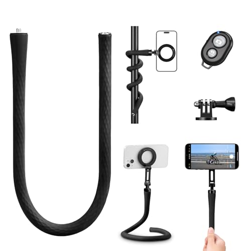K&F Concept MS35 Flexible magnetische Handyhalterung, Selfie Stick mit Fernbedienung, Halterung für Smartphone/Action Kamera, DJI OSMO Action 5 Pro/4/3, GoPro Hero 13/12/11, Insta360 X4 K&F Concept MS35 Flexible magnetische Handyhalterung, Selfie Stick mit Fernbedienung, Halterung für Smartphone/Action Kamera, DJI OSMO Action 5 Pro/4/3, GoPro Hero 13/12/11, Insta360 X4 von K&F Concept