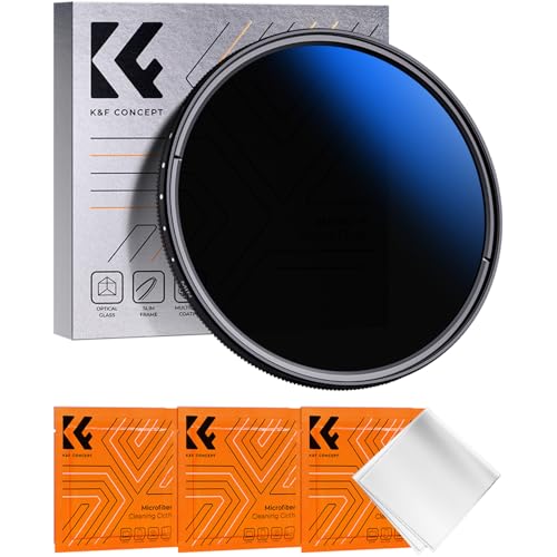 K&F Concept Nano K-Serie ND Filter 49mm Variabler Graufilter ND2-ND2000 (1-11 Blendenstufen) von K&F Concept