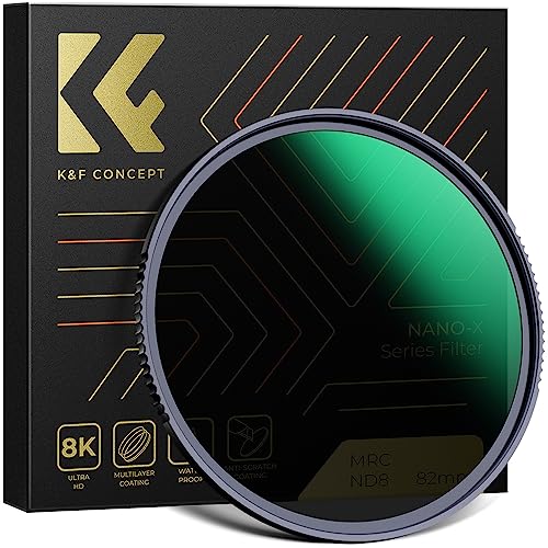 K&F Concept Nano-X Graufilter ND8 (3 Stop) 52mm ND Filter(0,9) aus optisches Glas von K&F Concept