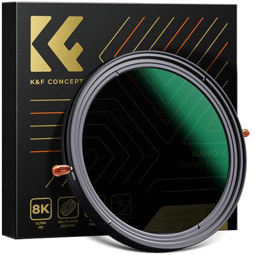 K&F Concept Nano-X ND Filter 52mm CPL&ND2-ND32 2 in 1 multifunktionaler Graufilter und CPL Filter Polfilter von K&F Concept