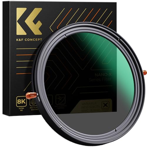 K&F Concept Nano-X ND Filter 55mm CPL&ND2-ND32 2 in 1 multifunktionaler Graufilter und CPL Filter Polfilter von K&F Concept