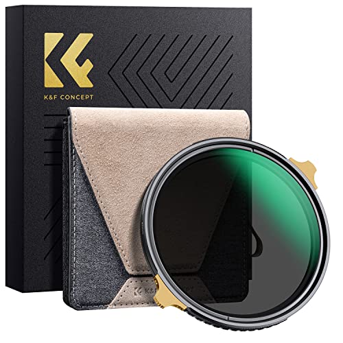 K&F Concept Nano-X PRO ND Filter 82mm Variabler Graufilter ND2-32 (1-5 Stop) Neutral Graufilter von K&F Concept