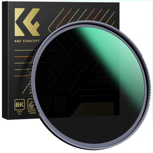 K&F Concept Nano-X Serie ND64 Filter(6 Blendenstufen) 72MM Slim Fester Graufilter von K&F Concept