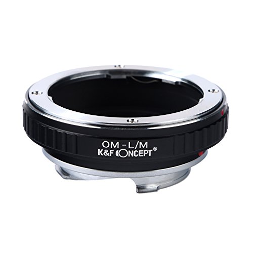 K&F Concept OM - L/M Objektiv Mount Adapter Ring für Olympus OM Mount Objektiv auf Leica M Kamera Adapterringe Kamera Zubehör OM-L/M von K&F Concept