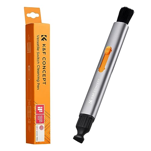 K&F Concept Objektiv Reinigungsstift Lens Cleaning Pen Reinigungspinsel für Digitalkamera-Reinigung zur Reinigung von Objektiv, Linsen, Filter, Kamera, DSLR, Optik von K&F Concept