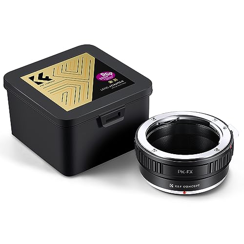 K&F Concept PK-FX Fit Objektiv Adapterring Objektivadapter für Pentax PK Objektiv auf Fujifilm X-Mount Bajonett Systemkamera Fuji Finepix X-T1,X-E2,X-E1,X-A1,X-M1,X-Pro1 K&F Concept PK-FX Fit Objektiv Adapterring Objektivadapter für Pentax PK Objektiv auf Fujifilm X-Mount Bajonett Systemkamera Fuji Finepix X-T1,X-E2,X-E1,X-A1,X-M1,X-Pro1 von K&F Concept