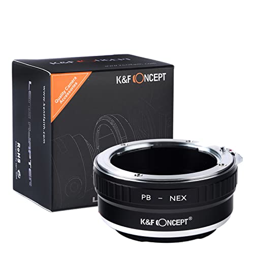 K&F Concept PRAKTICA - NEX Objektiv Mount Adapter Ring für Praktica Mount Objektive auf Sony NEX Kamera Adapterringe Objektive Kamera Zubehör PRAKTICA-NEX von K&F Concept