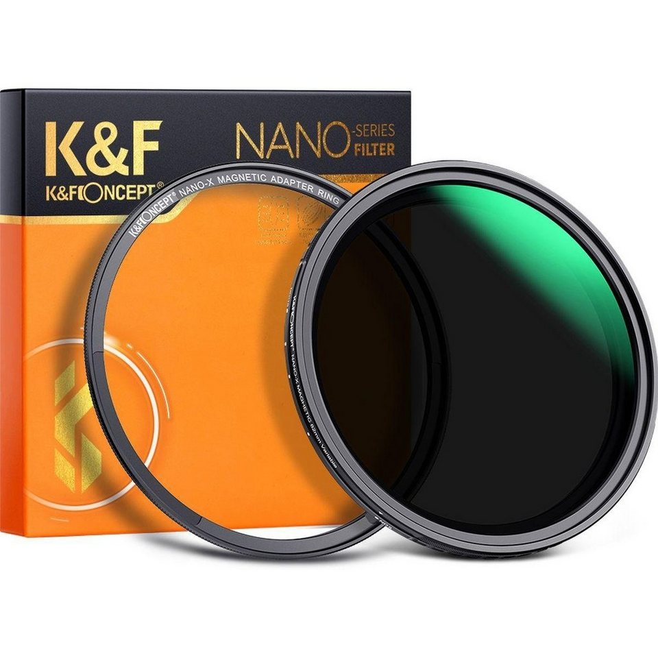 K&F Concept Variabel ND Filter ND8-128 Nano X Magnetic 67mm Objektivzubehör von K&F Concept