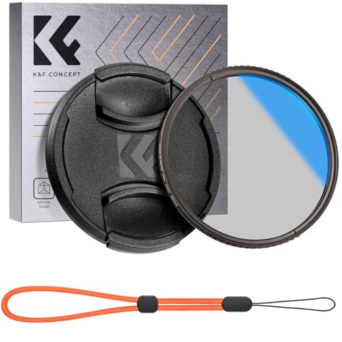 K&F Concept Zirkularer Polfilter 72mm Polarisationsfilter CPL Filter Cirkular mit Objektivdeckel, Objektivdeckel-Halteband für Foto-Kameraobjektive,Klear-Serie K&F Concept Zirkularer Polfilter 72mm Polarisationsfilter CPL Filter Cirkular mit Objektivdeckel, Objektivdeckel-Halteband für Foto-Kameraobjektive,Klear-Serie von K&F Concept