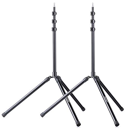 Lichtstativ K&F Concept 2er-Pack Lampenstativ faltbar Dreibeinstativ aus Aluminium-Magnesium-Legierung 49cm-201cm für Fotostudio Ringlicht Softbox Reflektor Beleuchtung Hochleistungs Lichtstativ Lichtstativ K&F Concept 2er-Pack Lampenstativ faltbar Dreibeinstativ aus Aluminium-Magnesium-Legierung 49cm-201cm für Fotostudio Ringlicht Softbox Reflektor Beleuchtung Hochleistungs Lichtstativ von K&F Concept