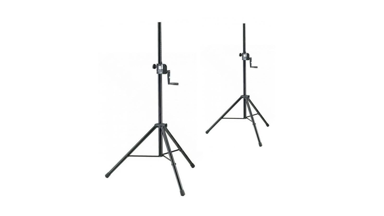2 x König und Meyer K&M 21302 Boxenstativ schwarz 2 x König und Meyer K&M 21302 Boxenstativ schwarz von K&M